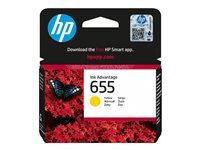 HP 655 Dye Based Yellow Tintenpatrone