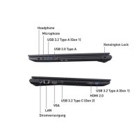 TERRA MOBILE 1516R 39,6cm (15,6") i3-1315U 8GB 500GB W11