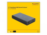 DELOCK Externes Gehäuse für 3.5 SATA HDD