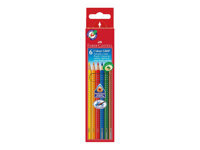 FABER CASTELL Farbstift Colour Grip 6er Etui (112406)