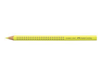 FABER CASTELL Farbstift Jumbo Soft-Grip Lichtgelb (110904)