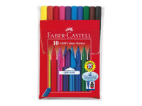 FABER CASTELL Fasermaler Jumbo Connector Pen 10er Etui...