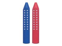 FABER CASTELL Radierer Grip 2001 Brombber/Blau (187101)...