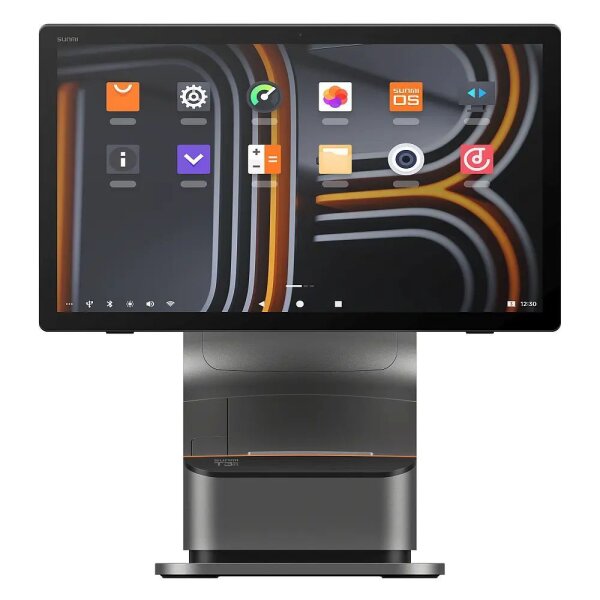 SUNMI T3 PRO MAX (Android) mit 80mm Bondrucker NFC, 39,6cm (15,6), Full HD, USB, USB-C, BT (BLE), Ethernet ( P01250004 )
