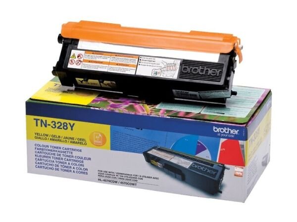 BROTHER TN328Y Gelb Tonerpatrone