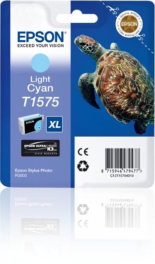 EPSON T1575 hell Cyan Tintenpatrone
