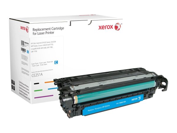 XEROX HP Colour LaserJet CM3530 MFP Cyan Tonerpatrone kompatibel zu HP CE251A ( 106R01584 )