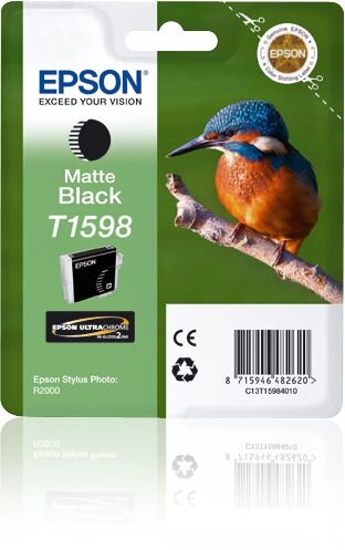 EPSON T1598 mattschwarz Tintenpatrone