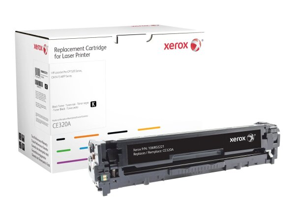 XEROX HP Colour LaserJet CM1525 Schwarz Tonerpatrone kompatibel zu HP CE320A / 128A ( 106R02221 )