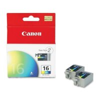 Canon BCI-16CL Twin Pack Tinte Farbig Blister  ( 9818A020 )