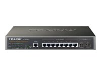 TP-LINK JetStream™ 8-Port Gigabit L2+ Managed Switch with 2 SFP Slots  ( TL-SG3210 )