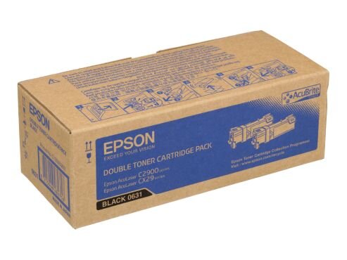 EPSON Economy Pack 2er Pack Schwarz Tonerpatrone