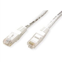 VALUE UTP Kabel Kat.6 1m weiss