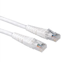 VALUE UTP Kabel Kat.6 1m weiss