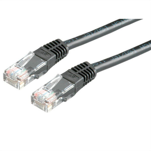 VALUE UTP Kabel Kat.6,schwarz,3m