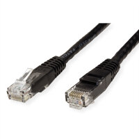 VALUE UTP Kabel Kat.6,schwarz,3m