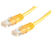 VALUE UTP Kabel Kat.6,gelb,0,5m