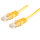 VALUE UTP Kabel Kat.6,gelb,0,5m