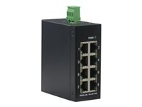 ROLINE Industr. Fast Ethernet Switch, 8