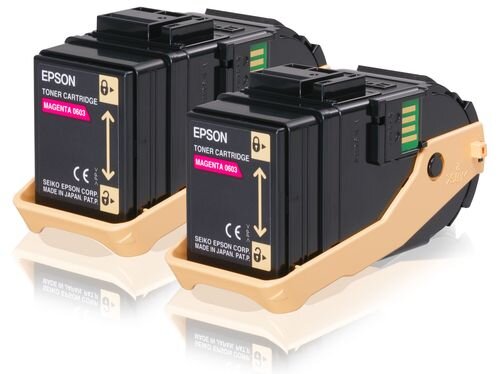 EPSON Double Pack 2er Pack Magenta Tonerpatrone