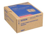 EPSON Double Pack 2er Pack Magenta Tonerpatrone
