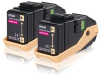 EPSON Double Pack 2er Pack Magenta Tonerpatrone