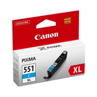 CANON CLI 551C XL Cyan Tintenbehälter