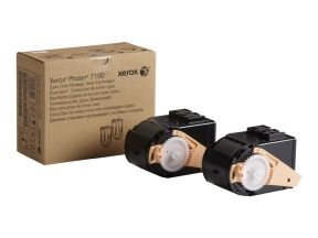 XEROX Phaser 7100 2er Pack Cyan Tonerpatrone