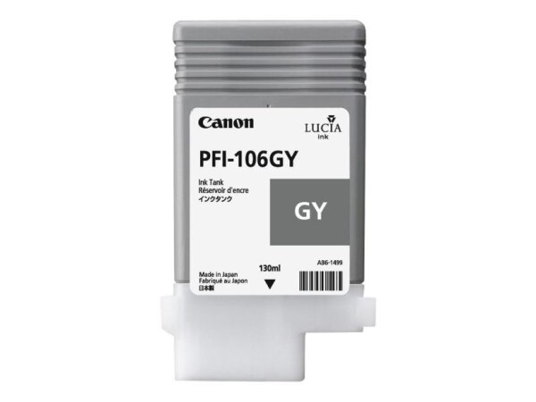 CANON PFI 106 PGY Photo Grau Tintenbehälter