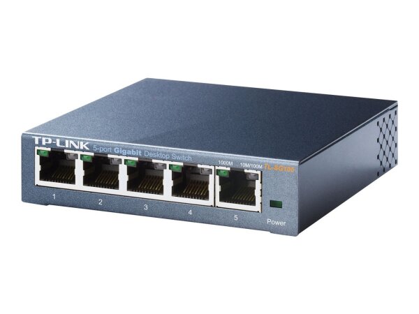 TP-LINK 5-Port Gigabit Desktop Switch Steel Case