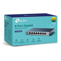 TP-LINK 8-Port Gigabit Desktop Switch Steel Case  ( TL-SG108 )