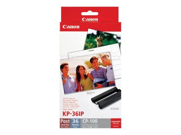 CANON KP 36IP 1 Farbe (Cyan, Magenta, Gelb) Farbband / Papier Satz  ( 7737A001AH )