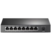 TP-LINK 8-Port Gigabit Desktop Switch with  4-Port PoE 55 W PoE Power, Desktop Steel Case