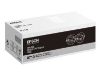 EPSON 0710 2er Pack Schwarz Tonerpatrone