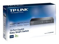 TP-LINK 16-Port Gigabit Easy Smart Switch  ( TL-SG1016DE )