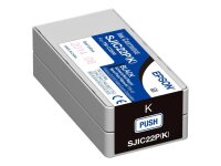 EPSON SJIC22P(C) Schwarz Tintenpatrone