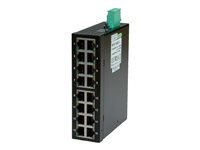 ROLINE Industrie Switch 16x RJ-45, unmanaged