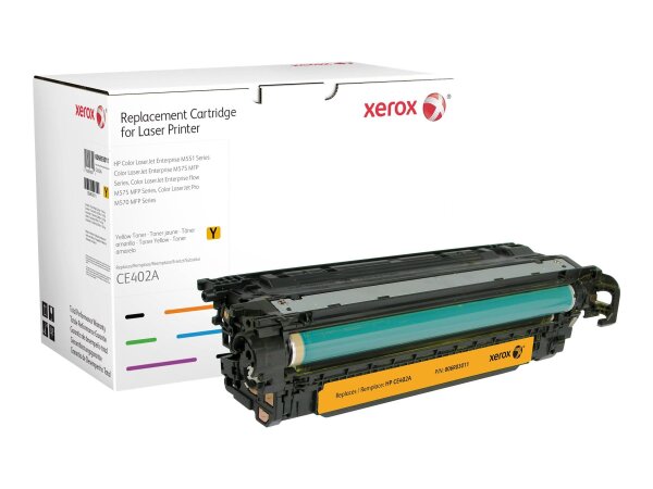 XEROX HP Color LaserJet M575 Gelb Tonerpatrone kompatibel zu HP CE402A ( 006R03011 )