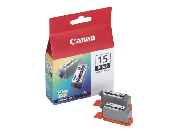 CANON BCI 15 2er Pack Schwarz Tintenbehälter