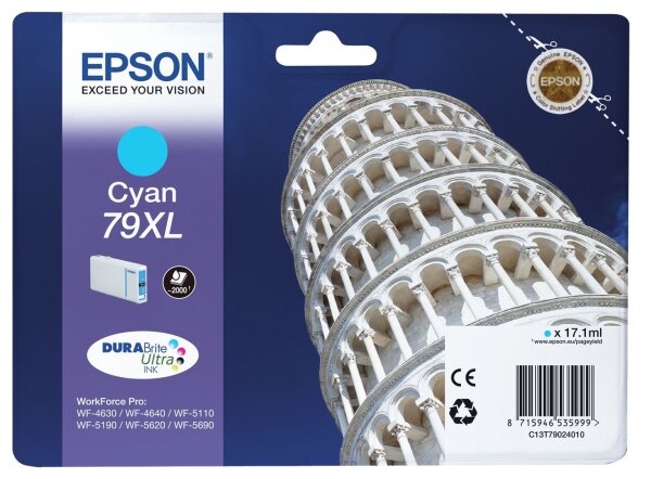 EPSON 79XL XL Cyan Tintenpatrone