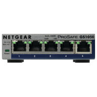 NETGEAR Switch / ProSafe Plus / 5x10/100/1000TX