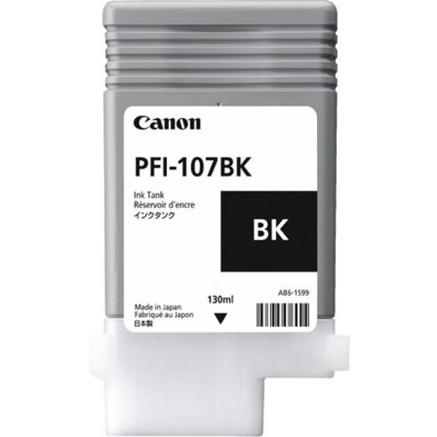 CANON PFI 107 BK Photo schwarz Tintenbehälter