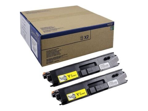 BROTHER TN900y 2er Pack Gelb Tonerpatrone