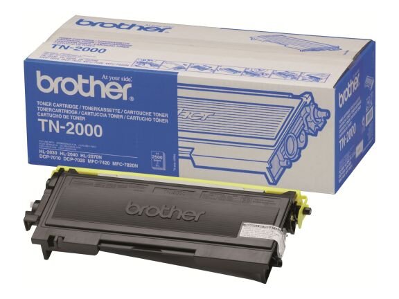 BROTHER TN2000 Schwarz Tonerpatrone
