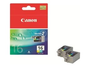 CANON BCI 16 2er Pack Gelb, Cyan, Magenta Tintenbehälter