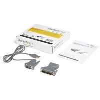 STARTECH.COM USB 2.0 auf Seriell RS232 / DB9 / DB25 Adapterkabel - St/St - USB z  ( ICUSB232DB25 )