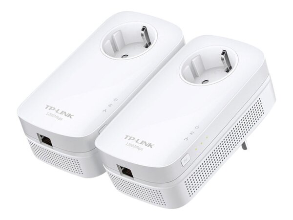 TP-LINK AV1300 Gigabit Passthrough Powerline Starter Kit  ( TL-PA8010P KIT )