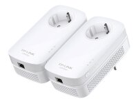 TP-LINK AV1300 Gigabit Passthrough Powerline Starter Kit...