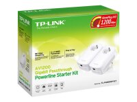 TP-LINK AV1300 Gigabit Passthrough Powerline Starter Kit  ( TL-PA8010P KIT )
