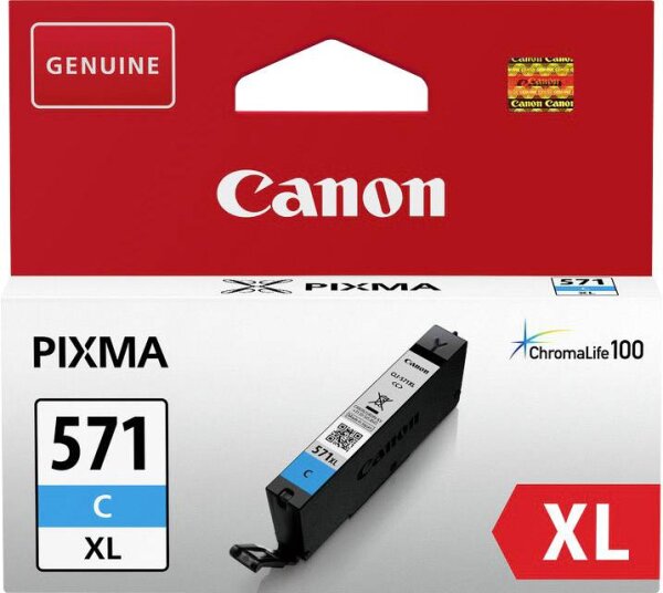 CANON CLI 571C XL Cyan Tintenbehälter
